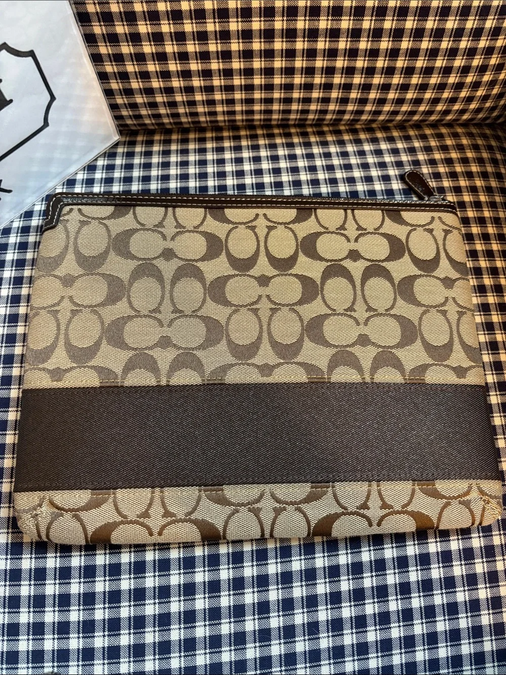Coach signature canvas